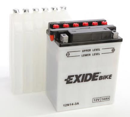 12N143A Exide Bateria recarregável (PILHA)