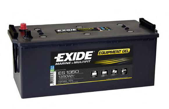 ES1350 Exide Bateria recarregável (PILHA)