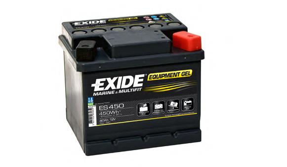 ES450 Exide Bateria recarregável (PILHA)