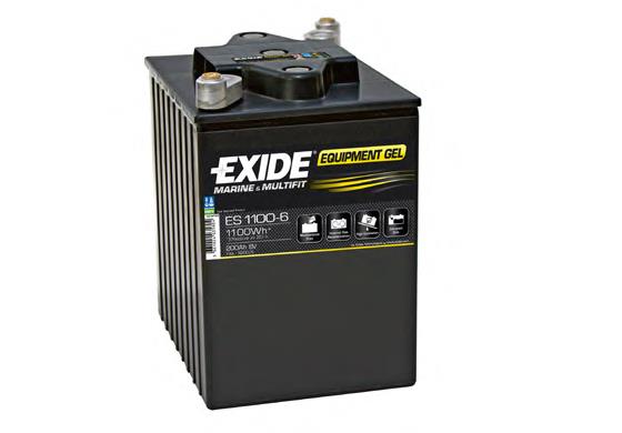 ES11006 Exide Bateria recarregável (PILHA)