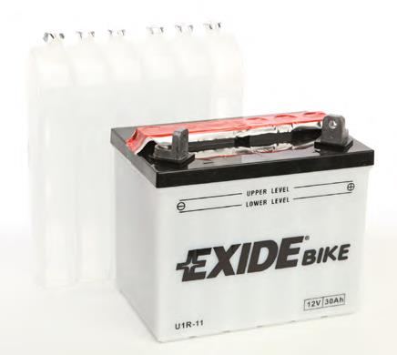 U1R11 Exide Bateria recarregável (PILHA)
