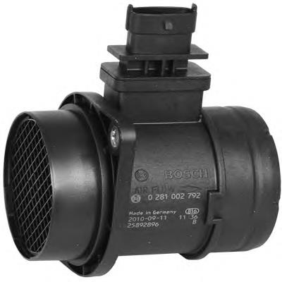 Sensor de fluxo (consumo) de ar, medidor de consumo M.A.F. - (Mass Airflow) Bosch 0281002873