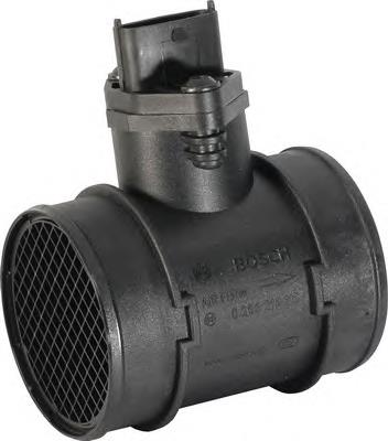 Sensor de fluxo (consumo) de ar, medidor de consumo M.A.F. - (Mass Airflow) 281006756 Bosch