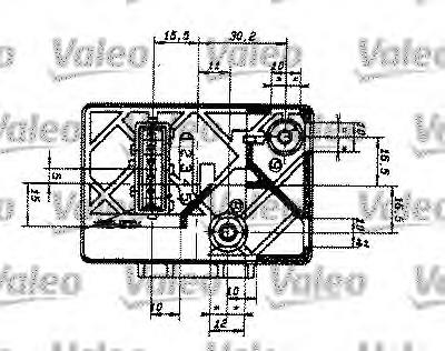 Relê das velas de incandescência Peugeot/Citroen 598116 preço, a partir de 56,18 USD