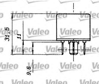 Compre 60805631 Fiat/Alfa/Lancia Relê elétrico multifuncional