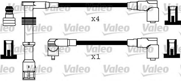 RCAD1101 NGK Fios de alta voltagem, kit