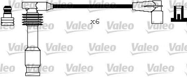 820 NGK Fios de alta voltagem, kit