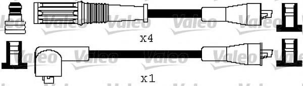 Fios de alta voltagem, kit 83100 FAE