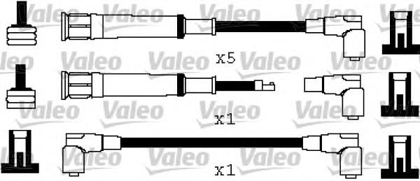 567 NGK Fios de alta voltagem, kit