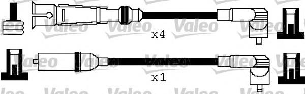 Fios de alta voltagem, kit 883048 ERA