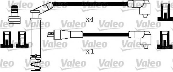 Fios de alta voltagem, kit 789 NGK