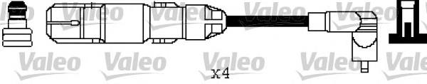 Fios de alta voltagem, kit N10204402 VAG