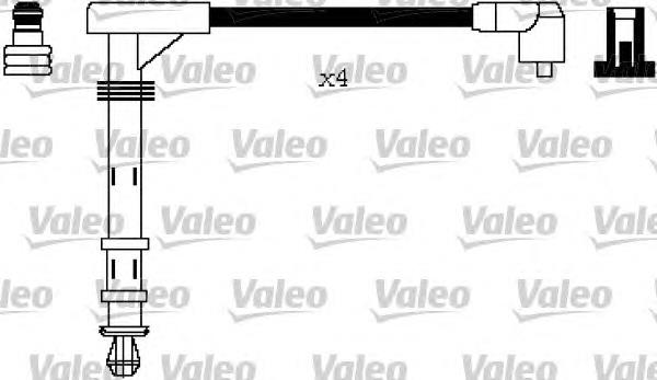 Fios de alta voltagem, kit 71776576 Fiat/Alfa/Lancia