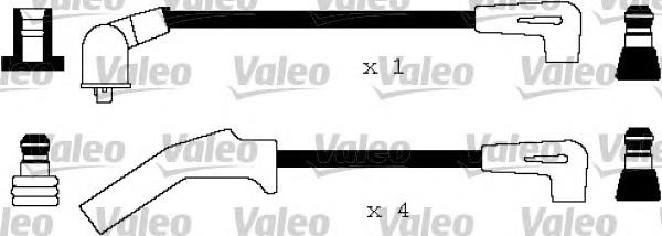 Compre 598 NGK Fios de alta voltagem, kit