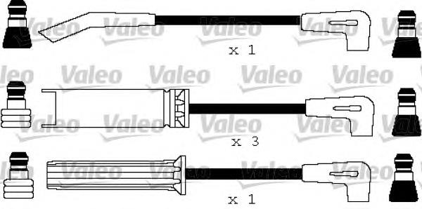 Fios de alta voltagem, kit FAE 85960