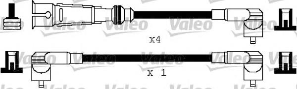 N10052904 VAG Fios de alta voltagem, kit