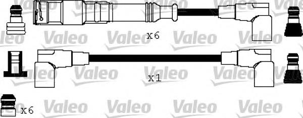 Fios de alta voltagem, kit 85050 FAE