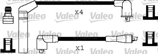 Fios de alta voltagem, kit para Mitsubishi L 300 L03P