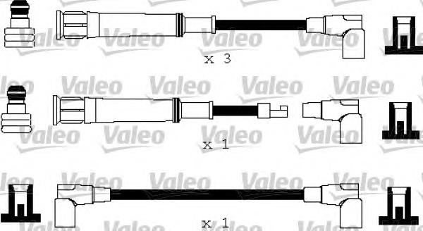 Compre 12121727627 BMW Fios de alta voltagem, kit