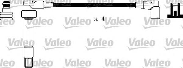 Fios de alta voltagem, kit BMW 12121727100