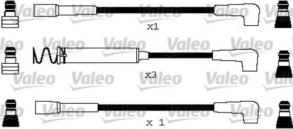 Fios de alta voltagem, kit 85570 FAE