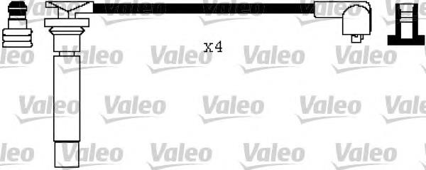 2244099B06 Nissan/Infiniti Fios de alta voltagem, kit