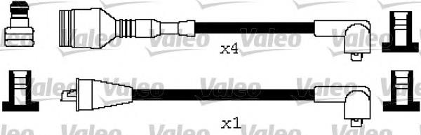 Fios de alta voltagem, kit NGK 0527