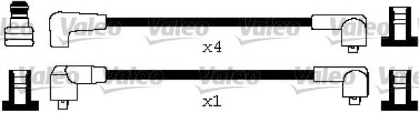 Compre 0542 NGK Fios de alta voltagem, kit