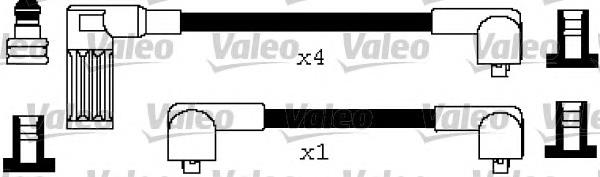 Fios de alta voltagem, kit 346508 VALEO
