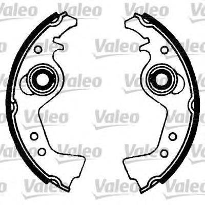 Sapatas do freio traseiras de tambor 71738375 Fiat/Alfa/Lancia