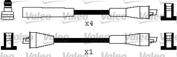 1063605 Ford Fios de alta voltagem, kit