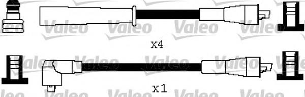 Fios de alta voltagem, kit NGK 9914