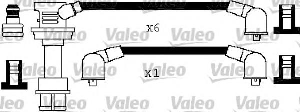 Fios de alta voltagem, kit RCTX07 NGK