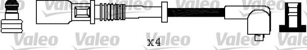 Fios de alta voltagem, kit 85625 FAE