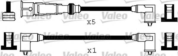 Fios de alta voltagem, kit NGK 0512