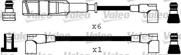 746 NGK Fios de alta voltagem, kit