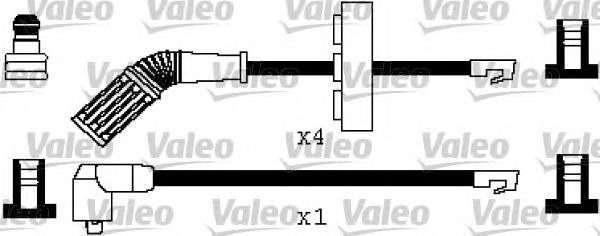 Fios de alta voltagem, kit 7201 NGK