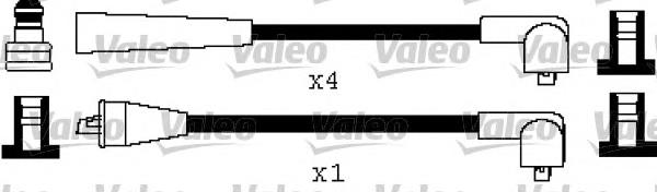 5408 NGK Fios de alta voltagem, kit