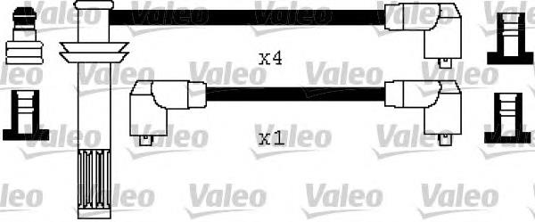 Fios de alta voltagem, kit FAE 85271