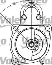 Compre 458183 VALEO Motor de arranco