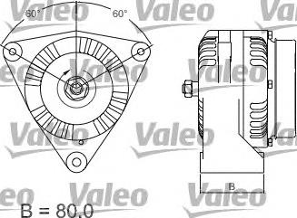 Gerador Bosch 0123525501 preço, a partir de 286,77 USD