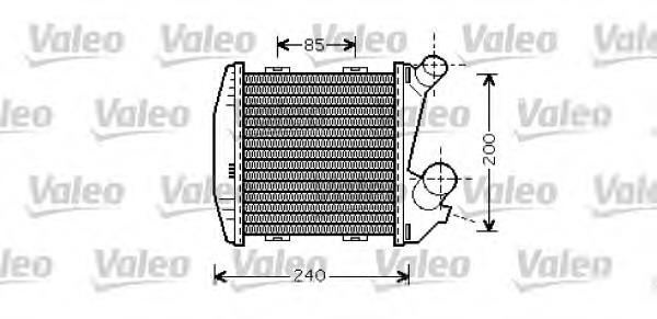 Radiador de intercooler Mercedes Q0002490V007000000