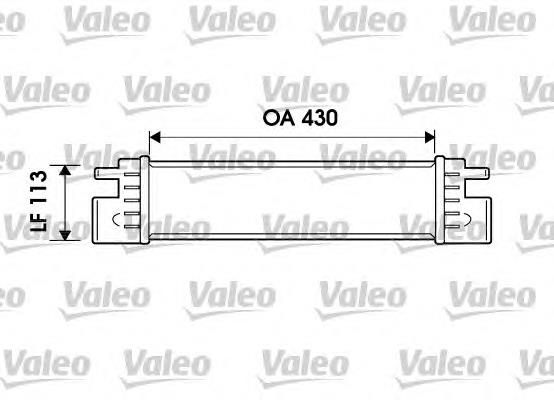 Radiador de intercooler para Mercedes S W140
