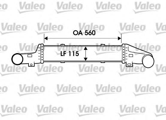 Radiador de intercooler Mercedes A2105001900