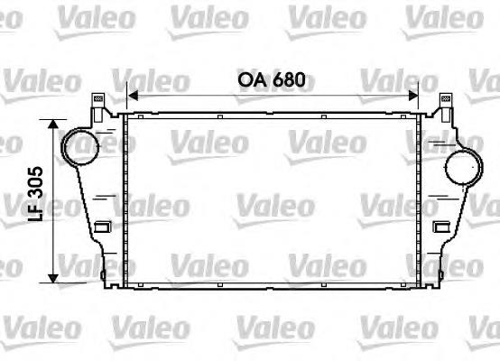 Radiador de intercooler Frig AIR 07093017