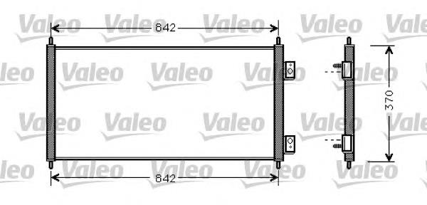 Radiador de aparelho de ar condicionado YC1H19710BB Ford