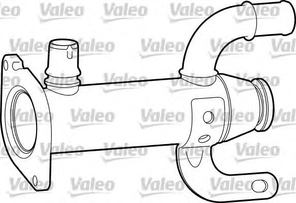 Compre 817753 VALEO Radiador do sistema EGR de recirculação dos gases de escape