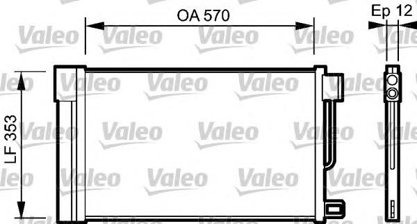 Compre 51931470 Fiat/Alfa/Lancia Radiador de aparelho de ar condicionado