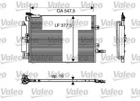 Radiador de aparelho de ar condicionado Mahle Original AC721000S preço, a partir de 114,46 USD