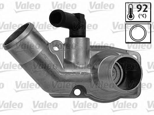 Caixa do termostato Opel 1338100